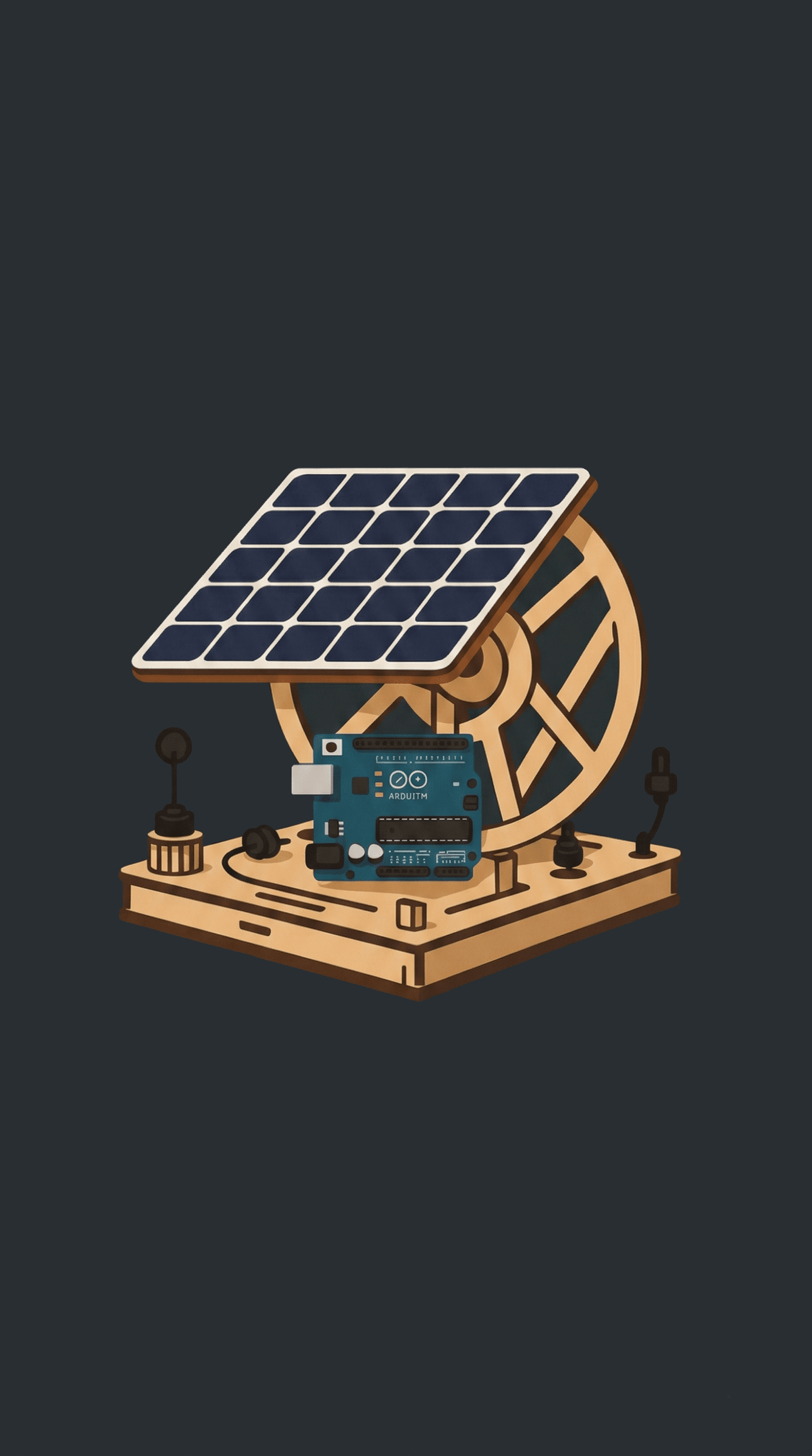 Rastreador Solar Dual-Axis